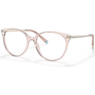Tiffany & Co. 54mm Phantos optical glasses in Transparent at Nordstrom
