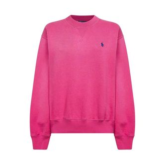 Polo Ralph Lauren Sweatshirts, female, Pink, Size: XS Polo Ralph Lauren Sweaters