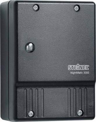 Steinel Nightmatic 3000 Negro Interruptor Crepuscular