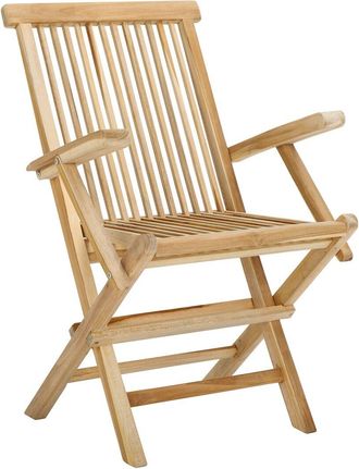 Safavieh Marcus Teak Folding Arm Chair