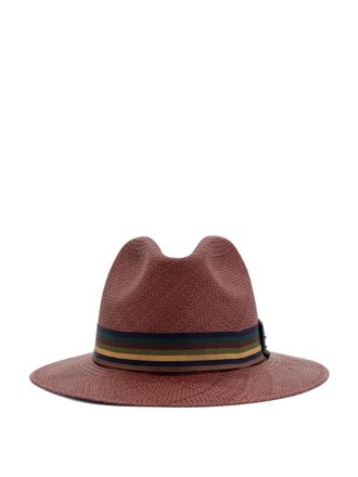 Max Mara Brown Rodesia Panama Hat