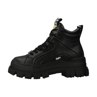 Buffalo Winter Boots, female, Black, Size: 5 US Lace-up Boots