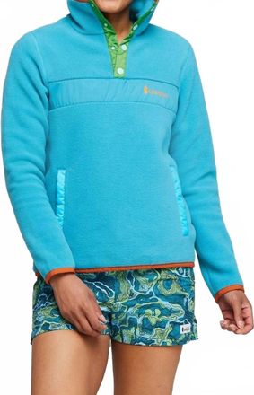 Cotopaxi Teca Fleece Pullover Jacket In Water Slide