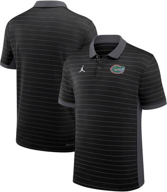 Jordan Brand Mens Jordan Brand Black Florida Gators 2025 Early Season Coaches Sideline Victory Stripe Performance Polo at Nordstrom, Size Xxx-Large