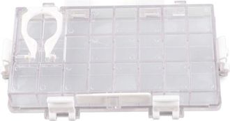 OEM Caja De Almacenamiento Transparente Para Pintura Gouache, De Gran Capacidad Con 24 Compartimentos, Ideal Para Acuarela H&uacute;meda