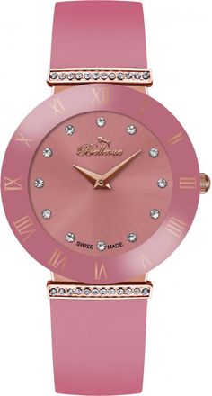 Bellevue Womens E-116 Ladies Watch - Pink - One Size
