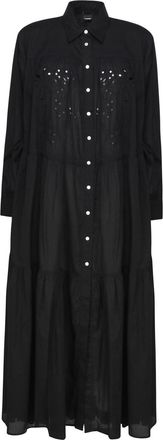 Pinko Cotton Muslin Shirt Dress