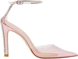 Stuart Weitzman Glamoureuze Strap Pump - Dames - Pumps - Roze - 37 EU - Schoenen
