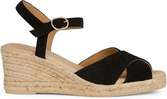 Geox Gelsa Lage Sleehakken - Dames - Sleehakken - Zwart - 40 EU - Schoenen