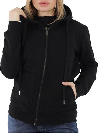 Tiger in the Rain Ladies Hoodie Zip Back Print, Size Small