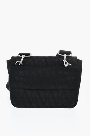 Valentino GARAVANI Crossbody Bag with All-Over Monogram Valentino