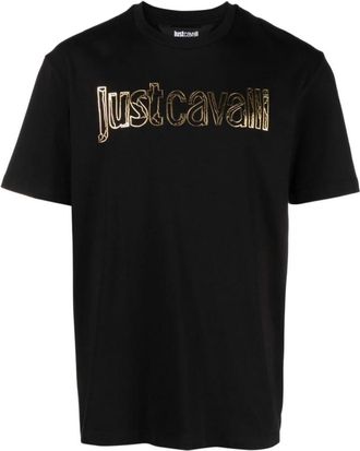 Just Cavalli T-Shirts - Heren - T-shirts - Zwart - M - Tops