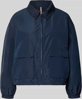 Cinque Jacke mit Pattentaschen Modell CICAMI in Dunkelblau, Gr&ouml;&szlig;e 34