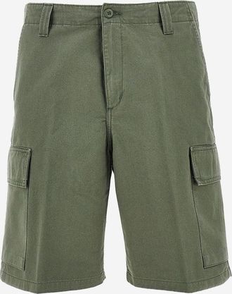 Carhartt Work in Progress Mens Cotton Twill Shorts Green (lenexa