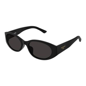 Balenciaga Ovale Zonnebril - Dames - Accessoires - Zwart - Maat: 55 MM