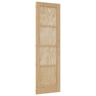 vidaXL Puerta Interior 61 X 198,5 Cm Madera Contrachapada Natural Vidaxl