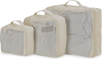 Bugatti Packing Cubes 3-Piece Set in White at Nordstrom, Size Medium