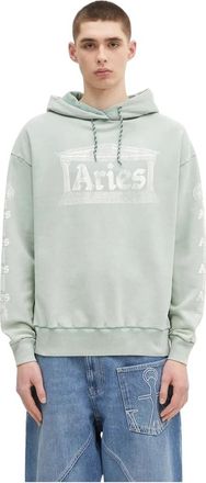 Aries Hoodies - Heren - Hoodies - Blauw - S - Hoodies & sweatvesten