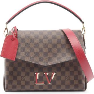 Louis Vuitton 2019 Damier Ebene Beaubourg MM boekentas - Bruin
