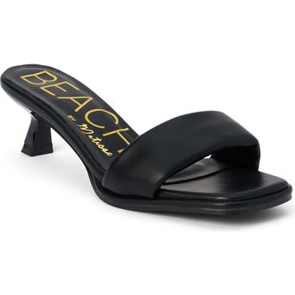 Matisse Footwear Blondie Square Toe Sandal in Black at Nordstrom, Size 6
