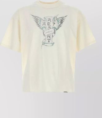 Represent graphic cotton blend short-sleeve t-shirt