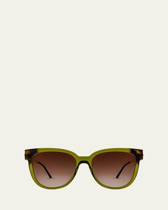Thierry Lasry Flashy Acetate Square Sunglasses
