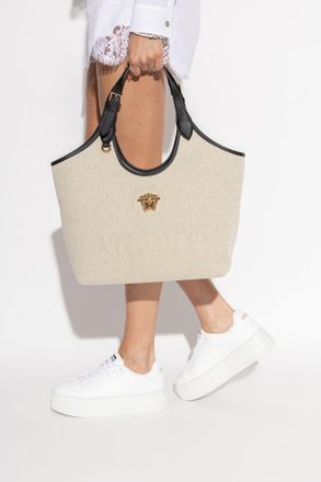 Versace Shopper Bag La Medusa, Womens, Beige
