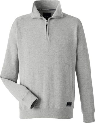Nautica Mens Anchor Fleece Quarter-Zip Sweatshirt