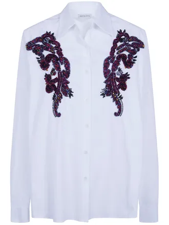 Dries Van Noten Shirt Embroidery Casia