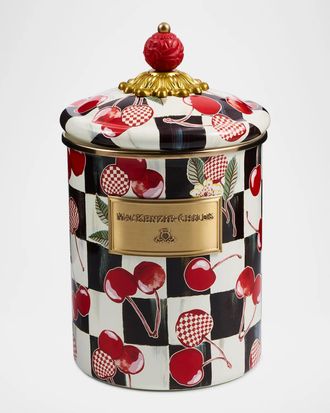 MacKenzie-Childs Medium Mon Cheri Canister