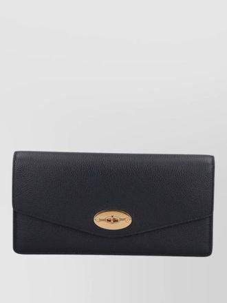 Mulberry chain strap wallet gold tone hardware pebbled