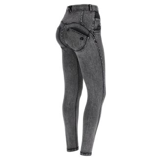 Freddy Jeans WR.UP in denim navetta vita altissima con inserti