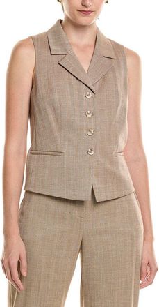 Anne Klein Herringbone Vest
