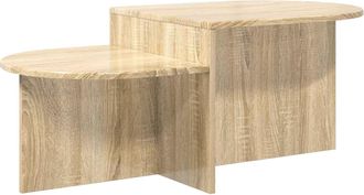 vidaXL Mesa De Caf&eacute; Roble Sonoma 100 X 50 X 40 Cm Madera De Ingenier&iacute;a Vidaxl