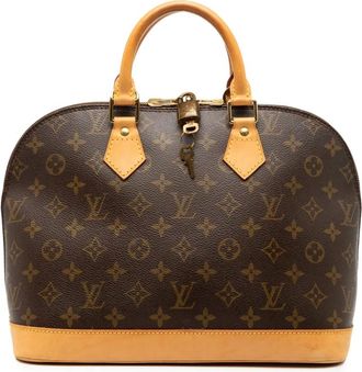 Louis Vuitton 2000 Monogram Alma PM handbag - women - Fabric/Leather - One Size - Brown