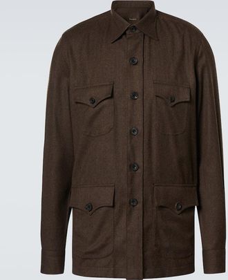 Rubinacci Wool overshirt