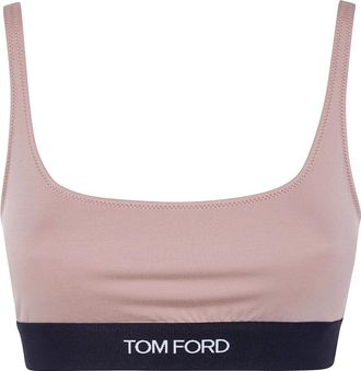 Tom Ford Modal Signature Bralette - Dames - Tops zonder mouwen - Roze - S - Polyester - Tops