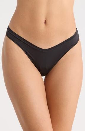 Florence By Mills Soft Flex Thong in Black at Nordstrom Rack, Size Xx-Small