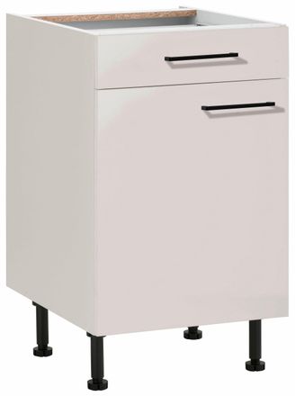 Wiho Küchen Unterschrank »Nisos« 50 cm breit, Soft-Close in Schubkästen, verstellbare Füsse, ohne Platte