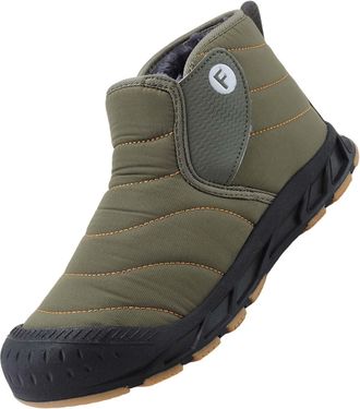 Generic Waterproof Snow Boots Mens Athletic For Cold Weather Barefoot Protecting Anti Slip Texture, Neoprene Wear Resistant Walking Boots, Comfortable Flat Bo