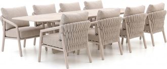 Suns Sato/Palermo 280cm low dining tuinset 9-delig