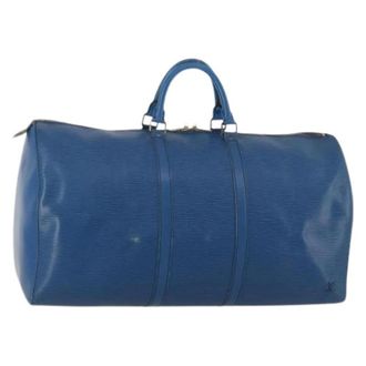 Louis Vuitton Pre-owned Weekend Bags, female, Blue, Size: ONE SIZE Pre-owned Boston Bag