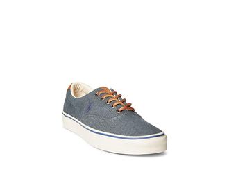 Polo Ralph Lauren Keaton-Pony Sneaker Mens Shoes Denim/Newport Navy : 11 D - Medium, Textile/Canvas