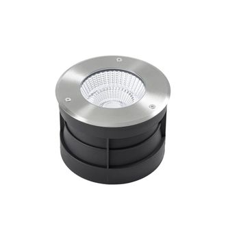 Arcchio Focos de suelo empotrados de acero gris