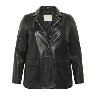 Kaffe Curve KCtera Leather Blazer