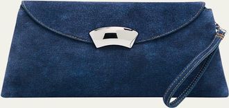 3.1 Phillip Lim ID Soft Dual Suede Clutch Bag