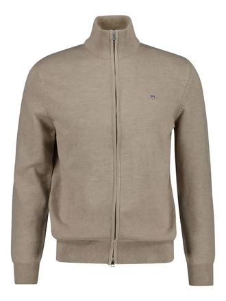 GANT Cardigan con zip - Toni neutri