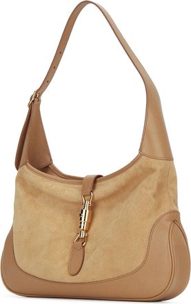 Gucci Womens Hbg Jackie 1961 Sanddunedksdune Calf Skin Borse A Mano Bag