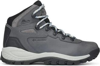Columbia Womens Columbia Newton Ridge Plus BL3783-052 Gray Leather Hiking Boots TF9208