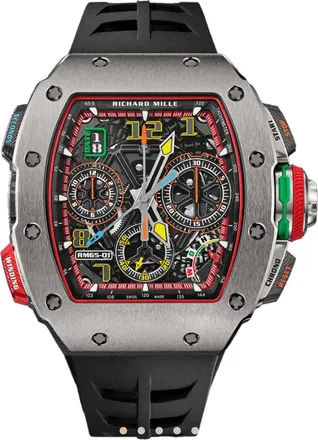 Richard Mille RM65-01 Automatic Winding Split-seconds Chronograph 44mm Watch